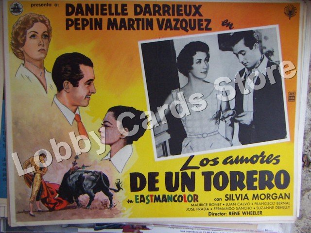 DANIELLE DARRIEUX. ./The loves of a bullfigh